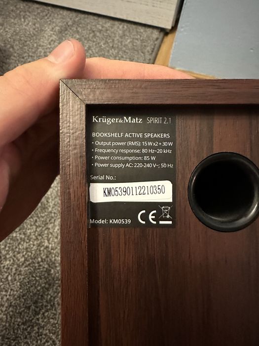 Zestaw głośników Kruger Matz Spirit 2.1 KM0539