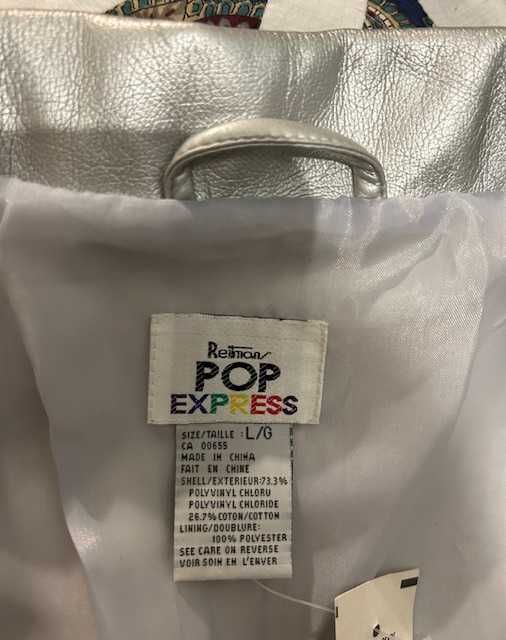 Reitmans Ramoneska Kurtka damska srebrna rozm. L/G NOWA