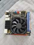 Комплект плат озу цп zotac z68 itx i3 3240 kingston 2x2gb 1600 cl9