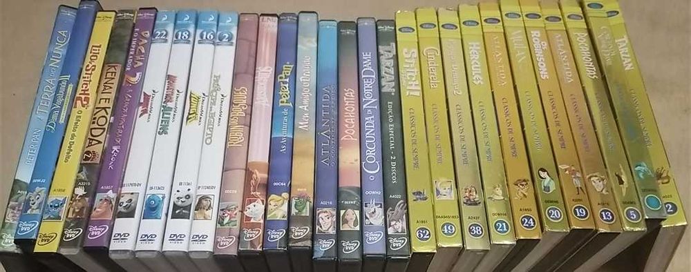 DVD´s originais Disney + DreamWorks