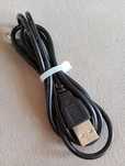 kabel przewód zasilajacy USB A - bolec, końcówka żeńska dł. 1m, nowy