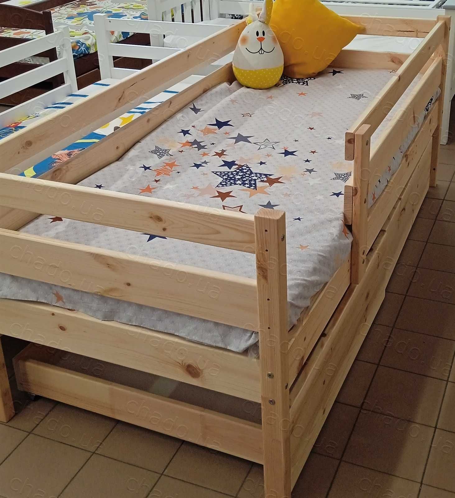 Детская Кровать ! Дитяче СосновеЛіжко на Ламелях ! Ліжечко для Дитини.