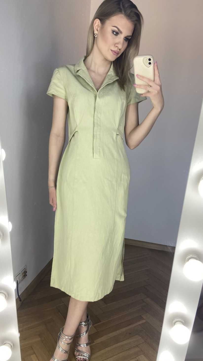 Sukienka lniana Apart r. M/L
