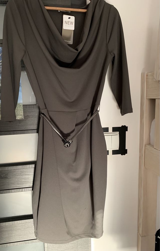 Sukienka szara (biuro) Orsay 38