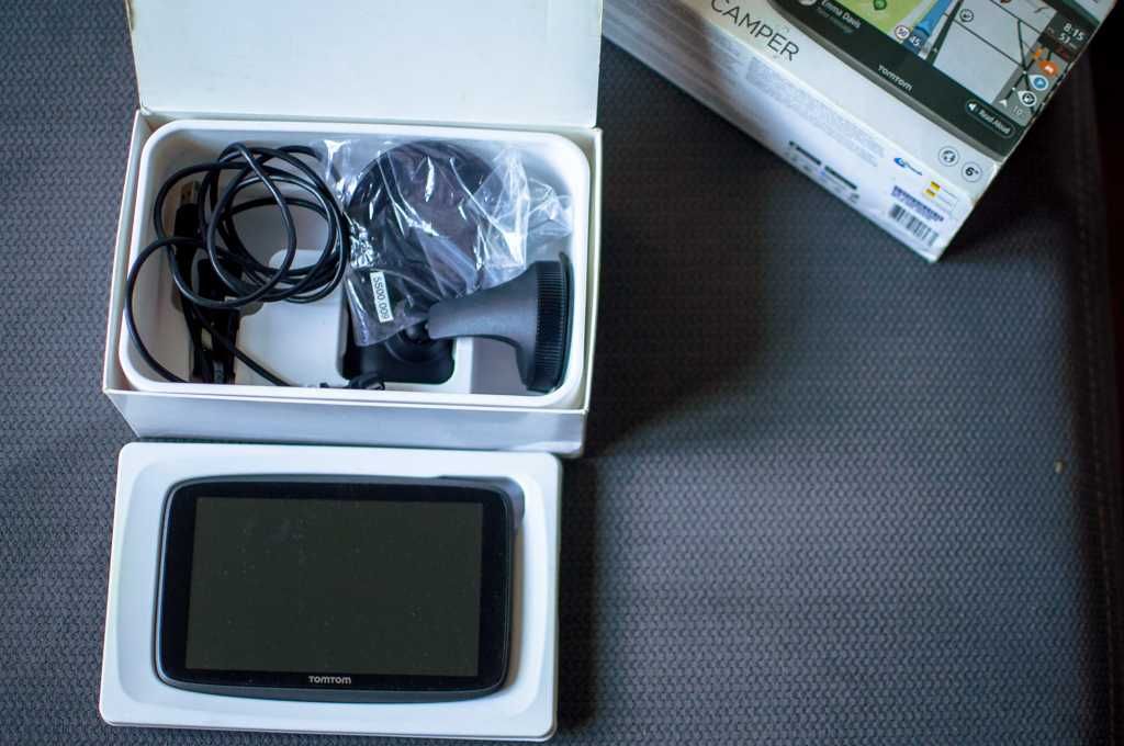 Nawigacja TomTom GO Camper . Cały Świat dożywotnio fotoradary, Wifi