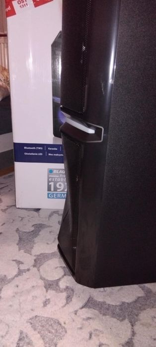 Głośnik przenośny KOLUMNA karaoke z Bluetooth 1200W