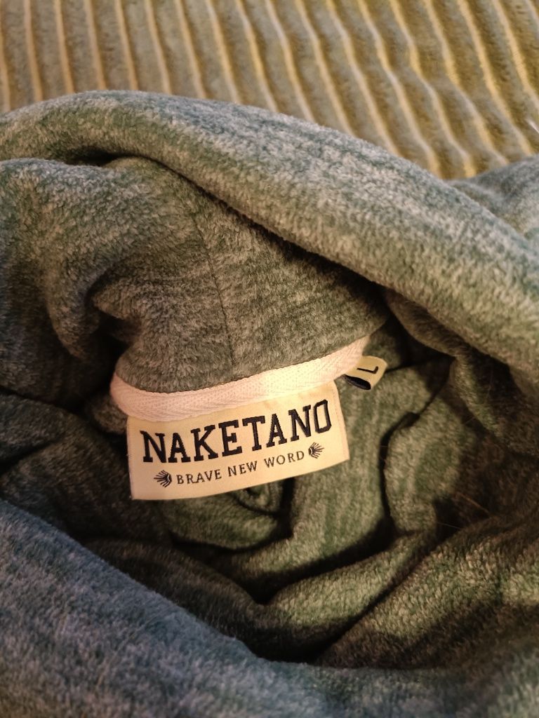 Naketano толстовка худи свитер утеплённый L
