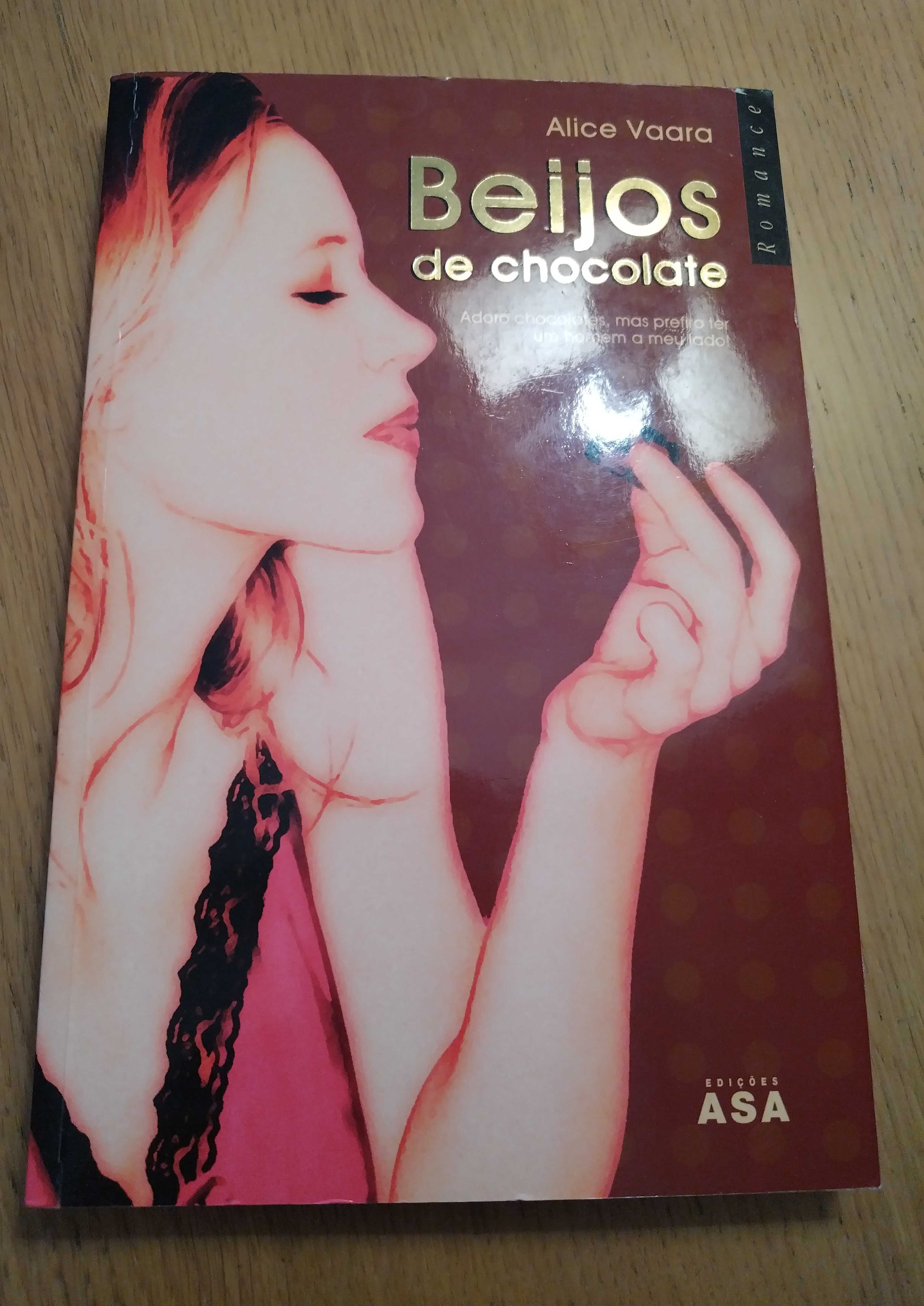 Livro "Beijos de chocolate"