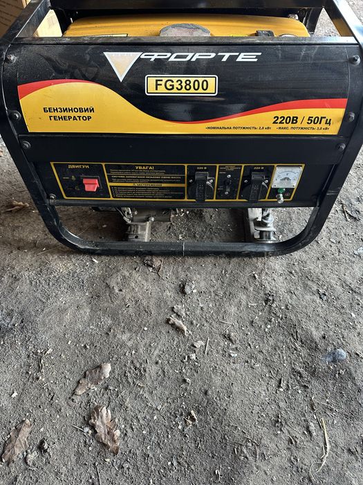 бензиновый генератор форте fg3800