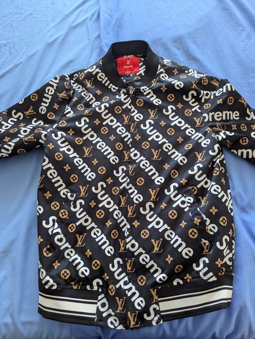 Casaco bomber lv x Supreme