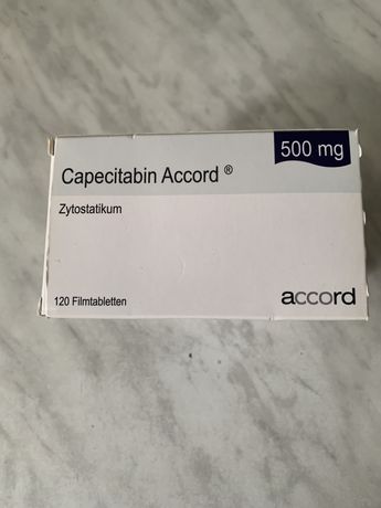 Лекарство  Capecitabin Accord 500 мг