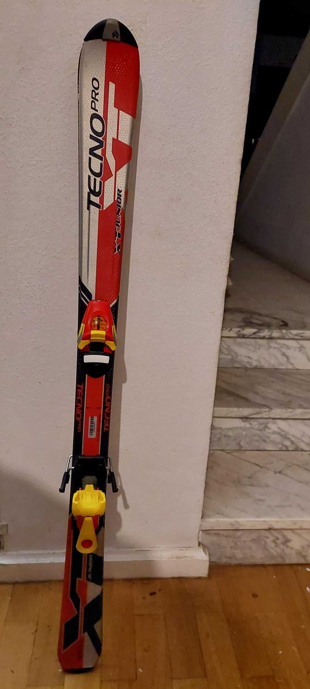 Narty dziecięce 120cm Tecno XT jak Atomic, Rossignol, Salomon