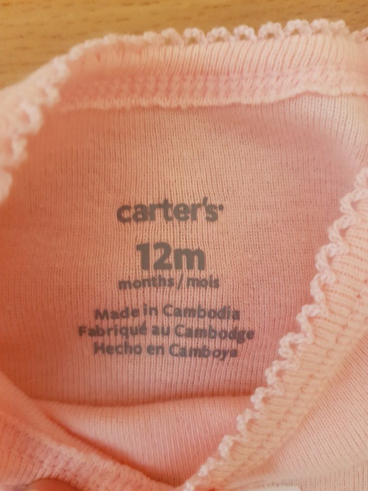 Бодик Carters, размер 12 месяцев