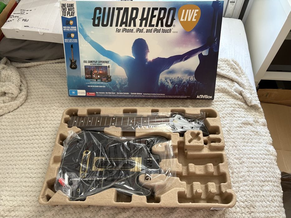 Nowa gitara Guitar Hero Live iOS