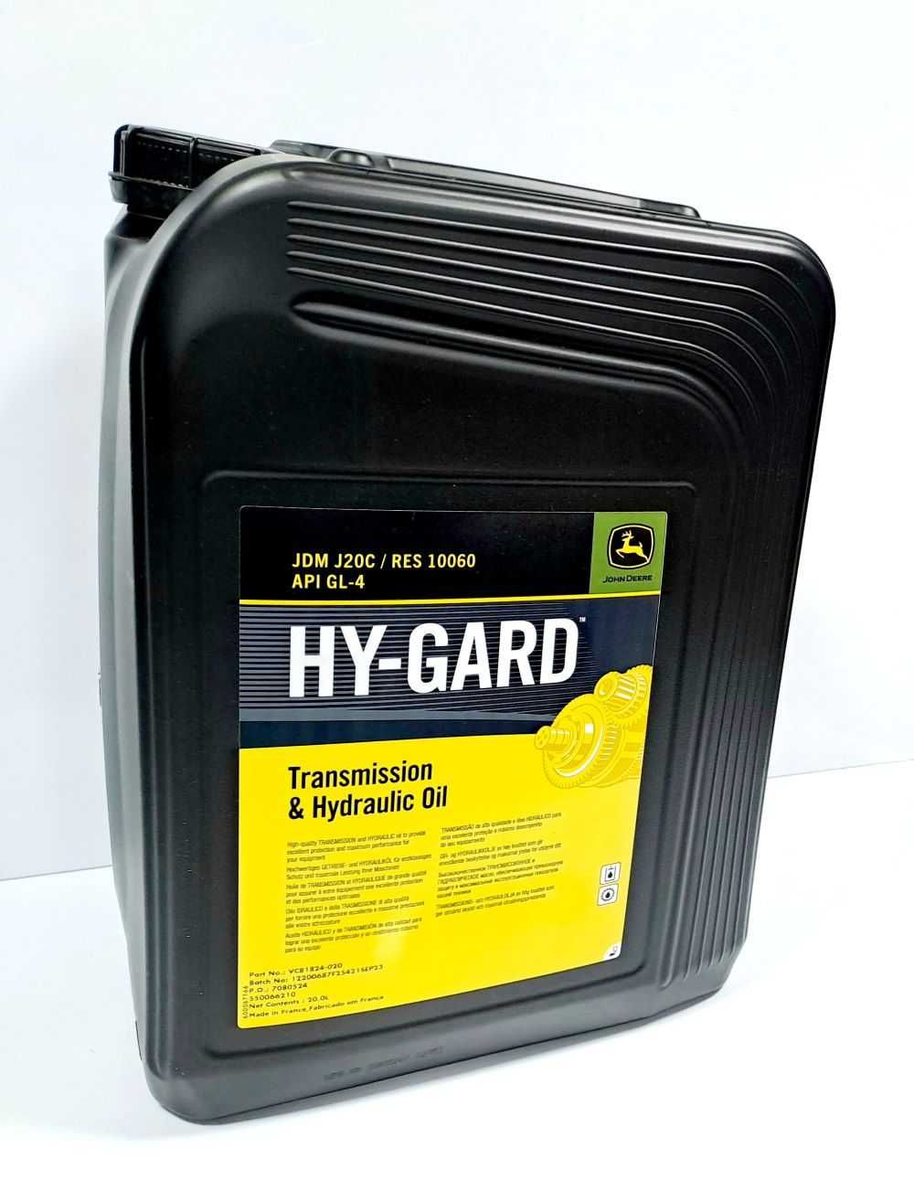Olej hydrauliczny John Deere HY-GARD J20C GL-4