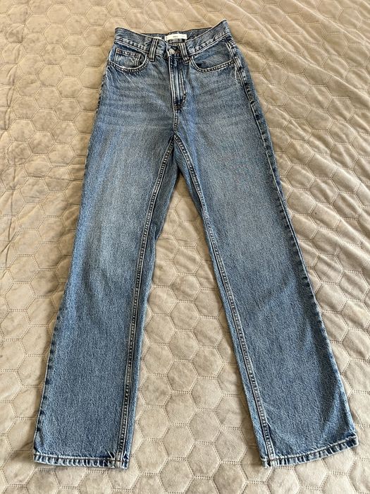 Джинси манго кльош/прямі