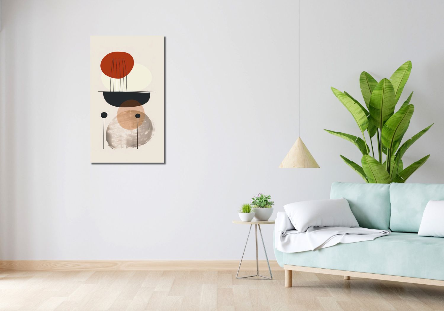 Obraz 50x90cm Zachód nad Płaszczyzną