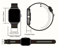 Смарт годиник сенсорним екраном сумісність с. Андроїд та iPhone.