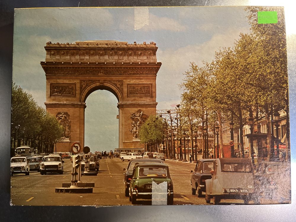 Puzzle 130 el. retro. Paryż