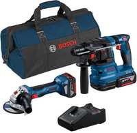 Bosch professional Akumulatorowy zestaw i szlifierka 100% nowe