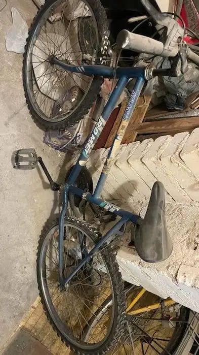 Rower używany znaleziony w piwnicy