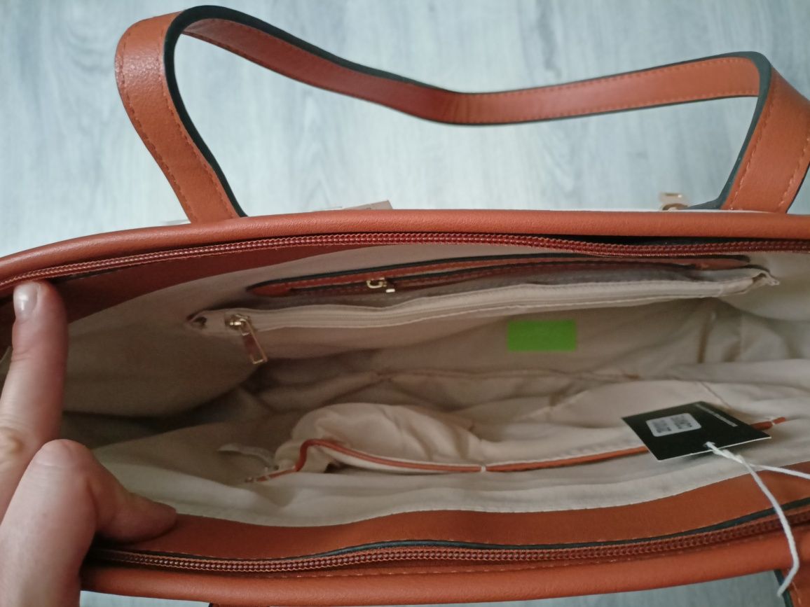 Torba torebka letnia shopper na lato paski