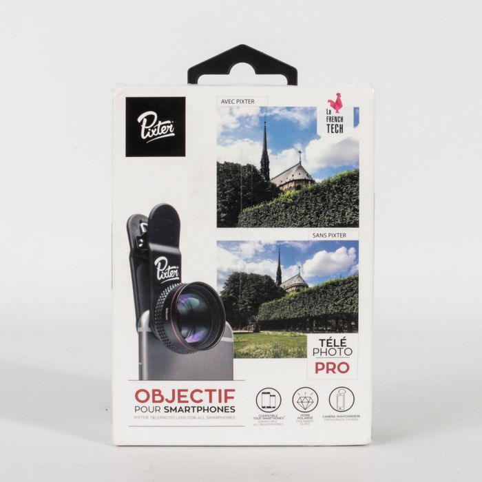 Objectiva Pixter Telephoto pro para móvel
