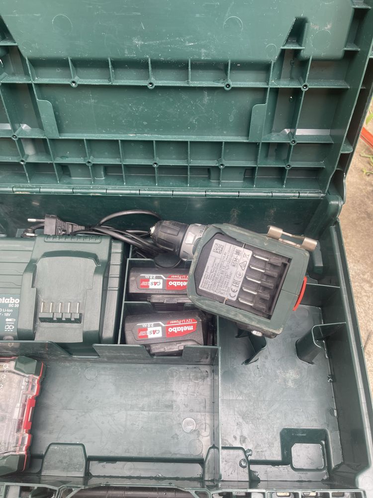 Аккумуляторный шуруповерт Metabo PowerMaxx BS 12