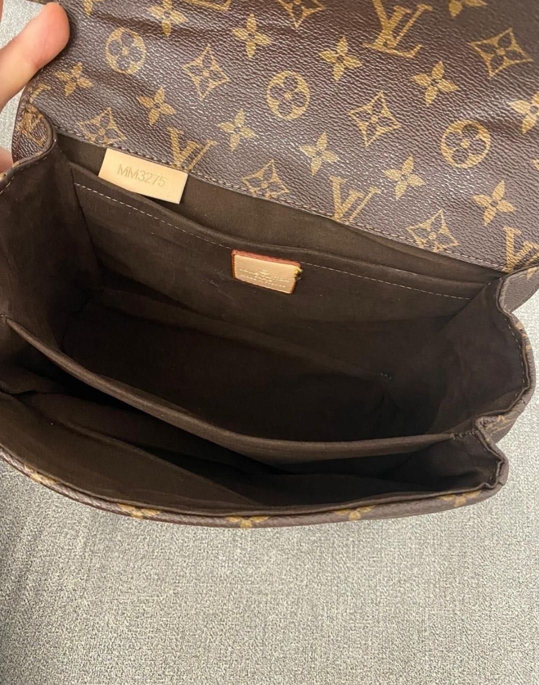 Torebka kuferek Louis Vuitton brązowa