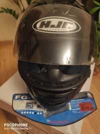 Kask motocyklowy HJC FG15 z interkomem ejeas V6 XL.