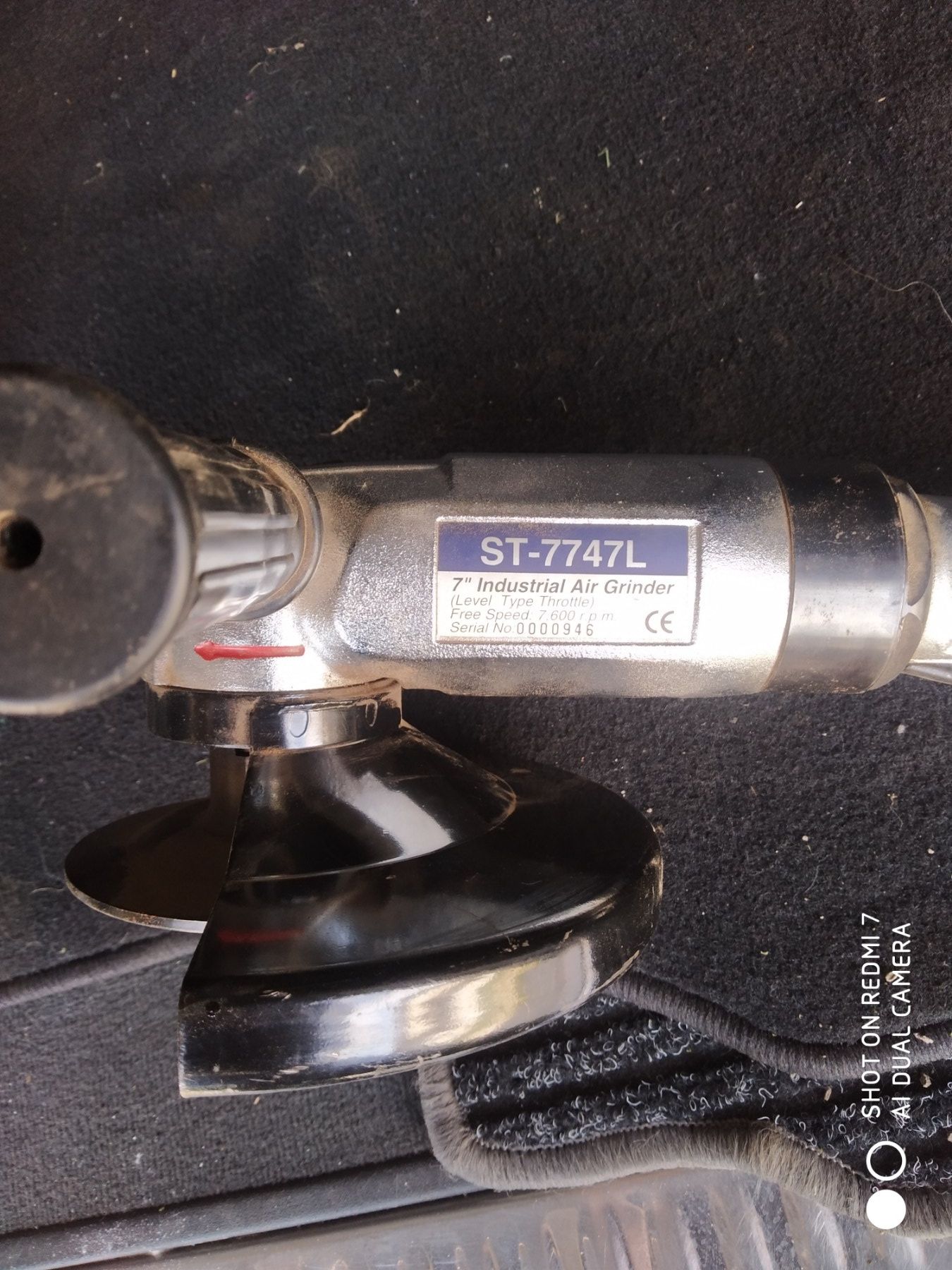 Пневмоболгарка отрезная удлиненная SUMAKE ST-7747L
