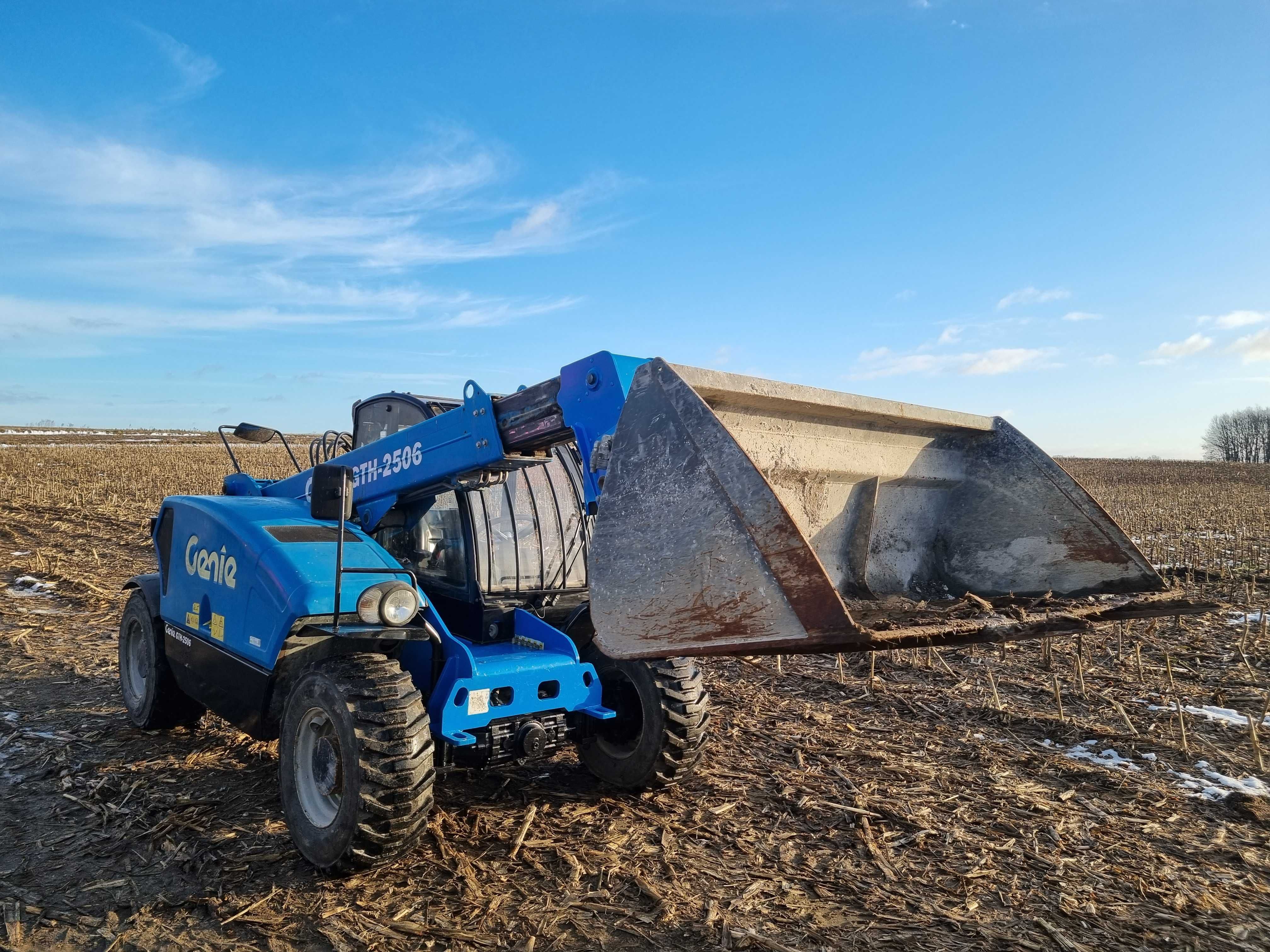 WYNAJEM GENIE 2506 Ładowarka Teleskopowa Manitou JCB BydgoszczCałyKraj