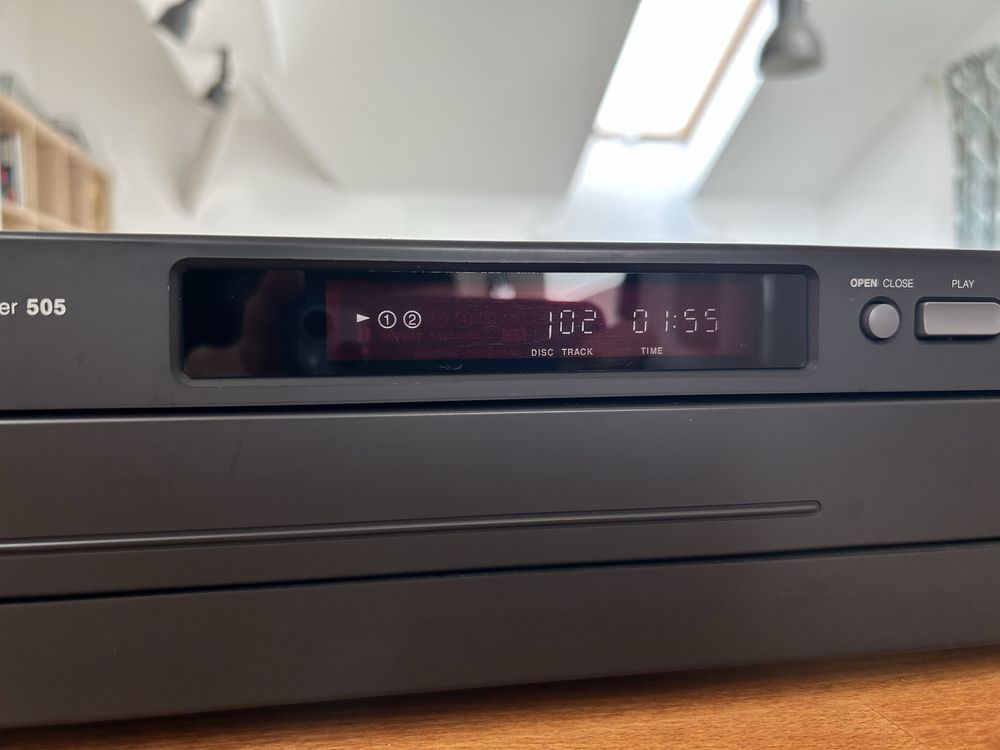 Odtwarzacz CD NAD 505 – zmieniarka na 5 płyt – cd player
