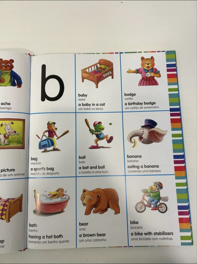 Livro “O meu primeiro dicionário de inglês”
