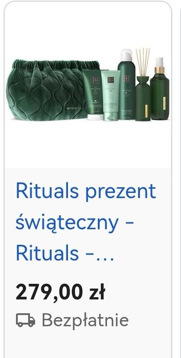 Zestaw rituals z kosmetyczka