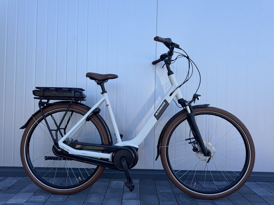 Rower elektryczny Batavus Altura E-go Bosch SMART White Grijs