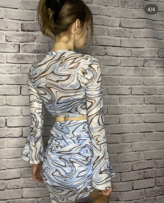 Костюм plt спідниця + кофтинка