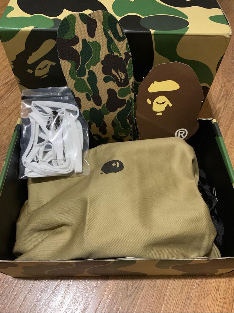 кроссовки BAPE