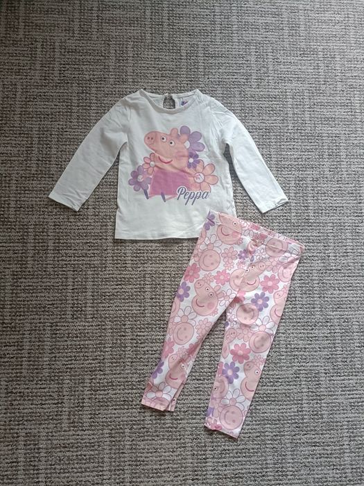 Bluzeczka i legginsy Świnka Peppa