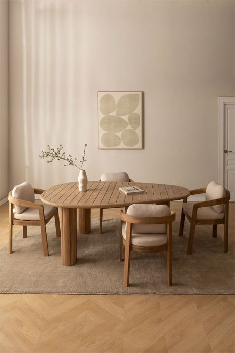 Mesa nova de madeira