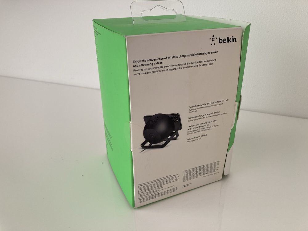 Belkin - ładowarka indukcyjna 10W z głośnikiem bluetooth