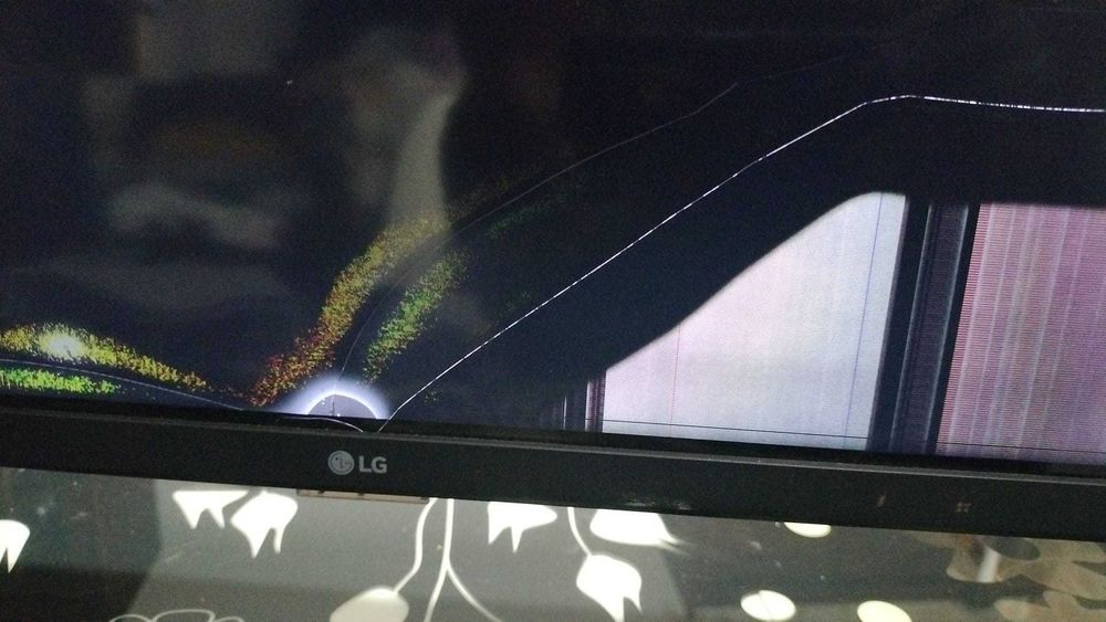 TV LG 55 para peças