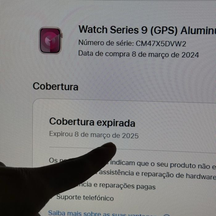Apple Watch Series 9 45mm GPS Dourado