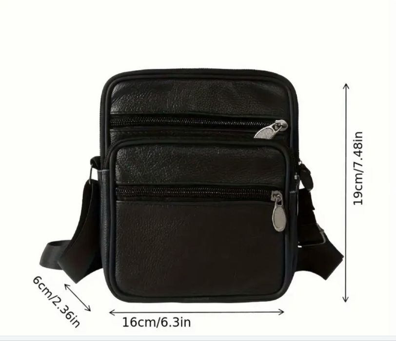 Чоловіча шкіряна сумка