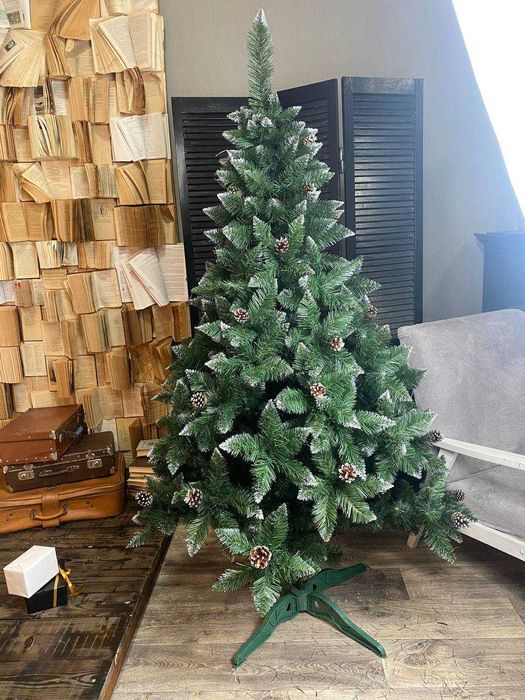 Ялинка штучна ПВХ КАРПАТСЬКА СНІЖНА# Ель, Елка, Ёлка искусственная!!!
