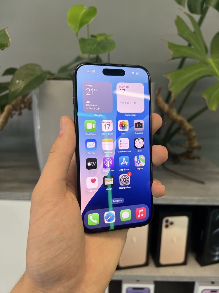 iPhone 15 Pro 128Gb Black Titanium Unlock від Магазину