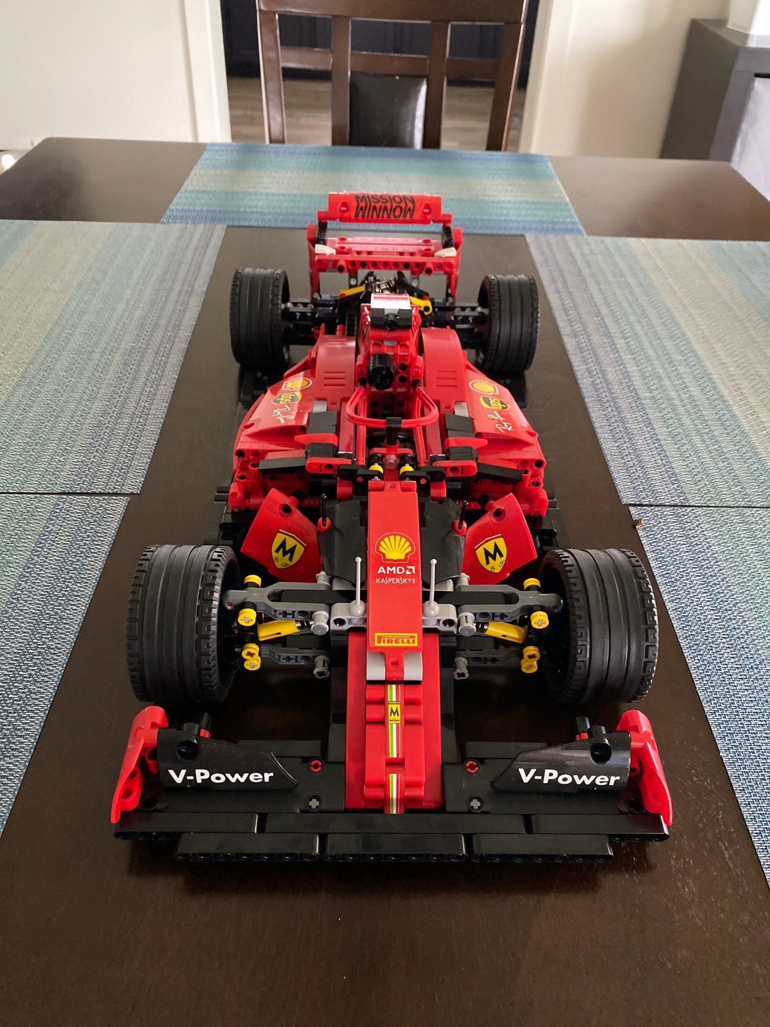 Klocki technic formuła F1 Ferrari SF90 1099 elementów