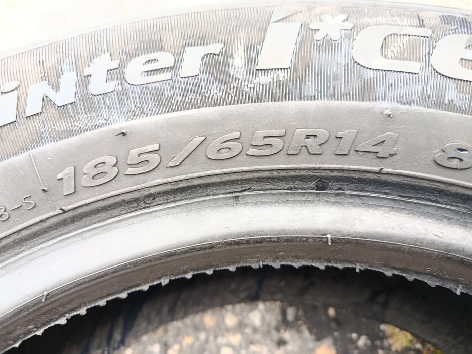 Opony zimowe hankook 185 65 r 14 stan jak nowe
