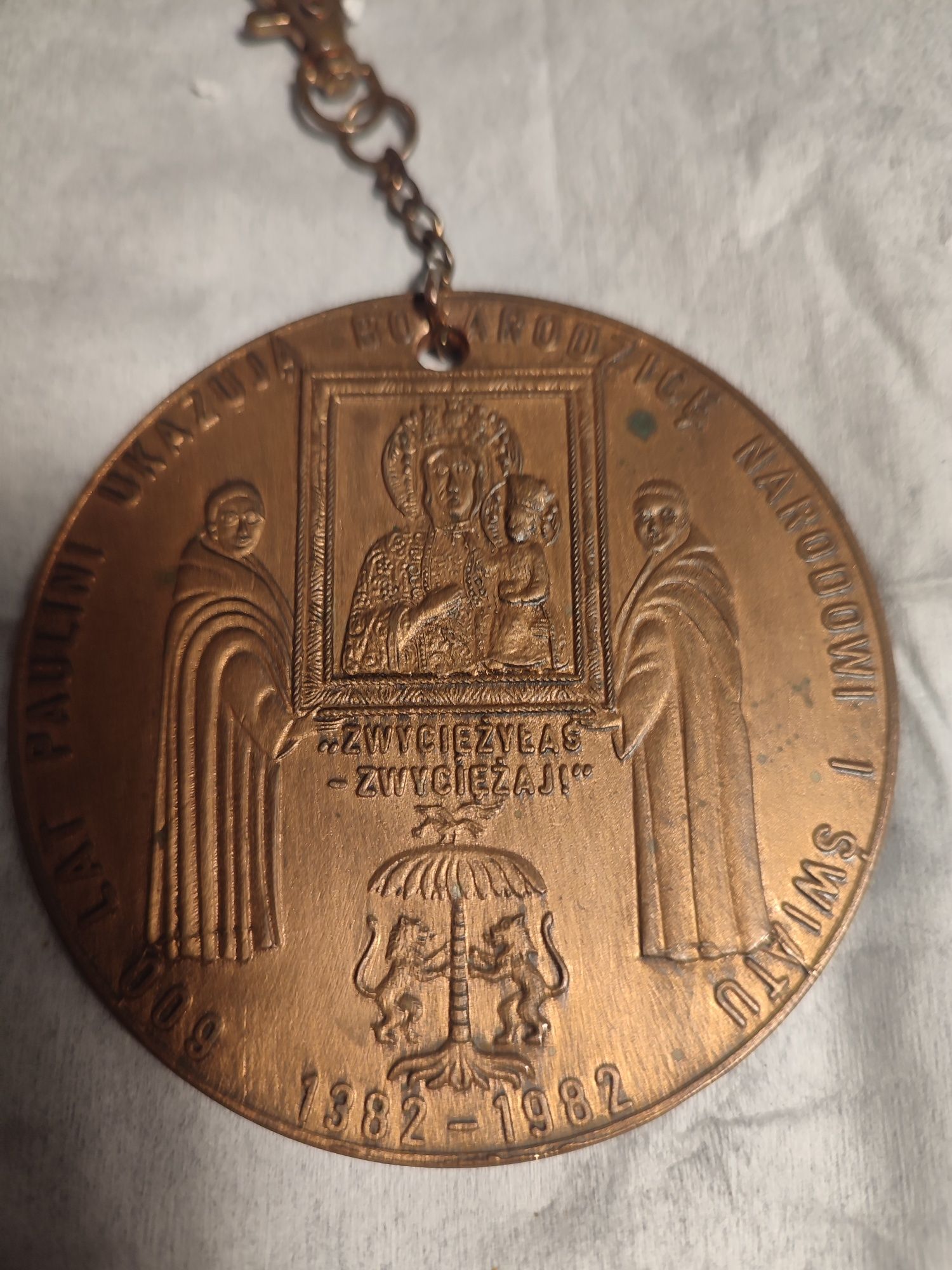 Pamiątkowy medal 600 lat Częstochowa 1982 r