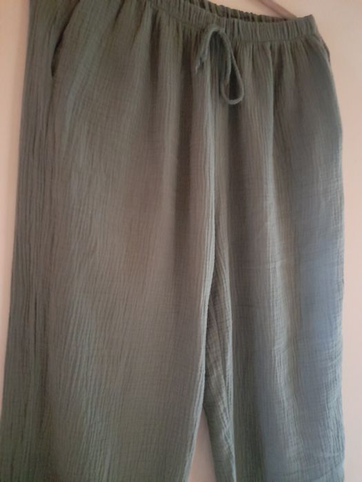 Spodnie Damskie Muślinowe
